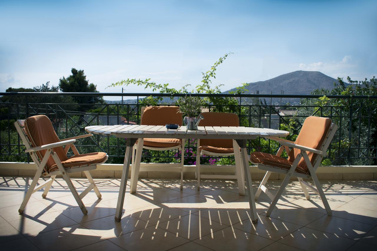Hostal Anavyssos Garden House Palaiá Fókaia Exterior foto