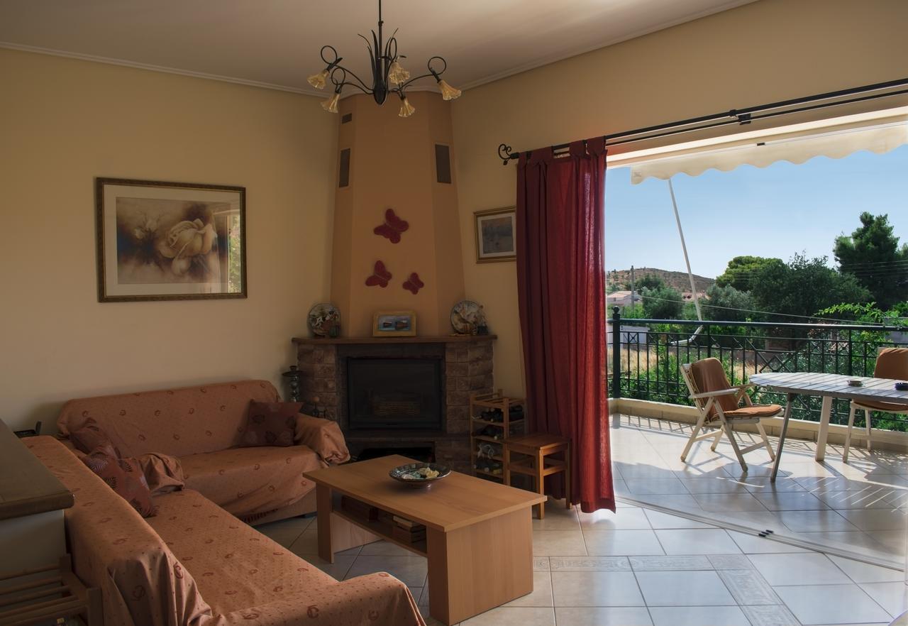 Hostal Anavyssos Garden House Palaiá Fókaia Exterior foto